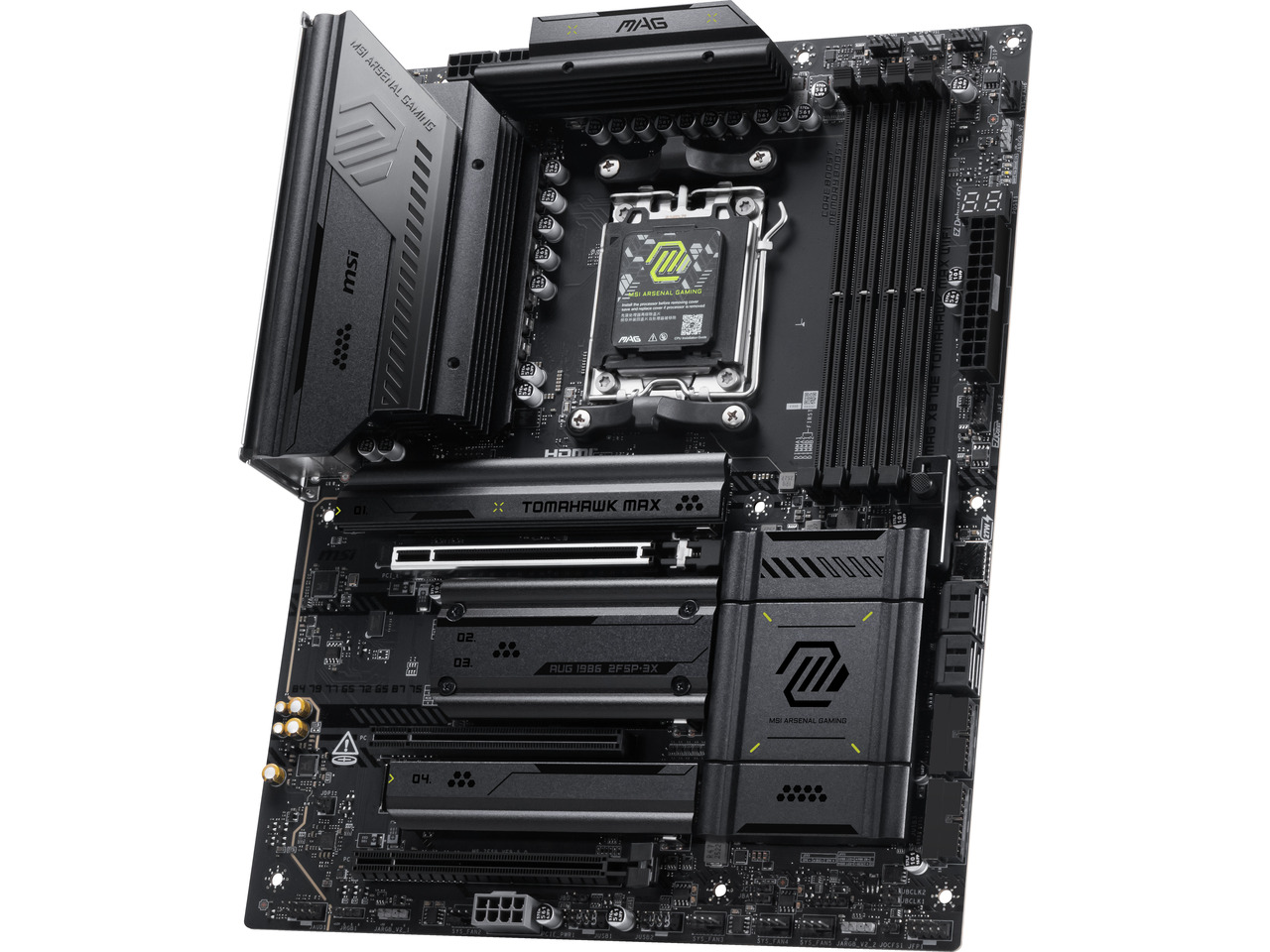 لوحة أم MSI MAG X870E TOMAHAWK - مراجعة X870E Atx Motherboard وسعره